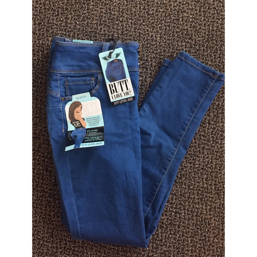 NWOT Butt Push-Up High Waisted Jeans